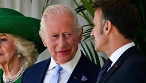 Sieht hoffentlich schlimmer aus, als es ist. König Charles III. und sein unterlaufenes Auge.