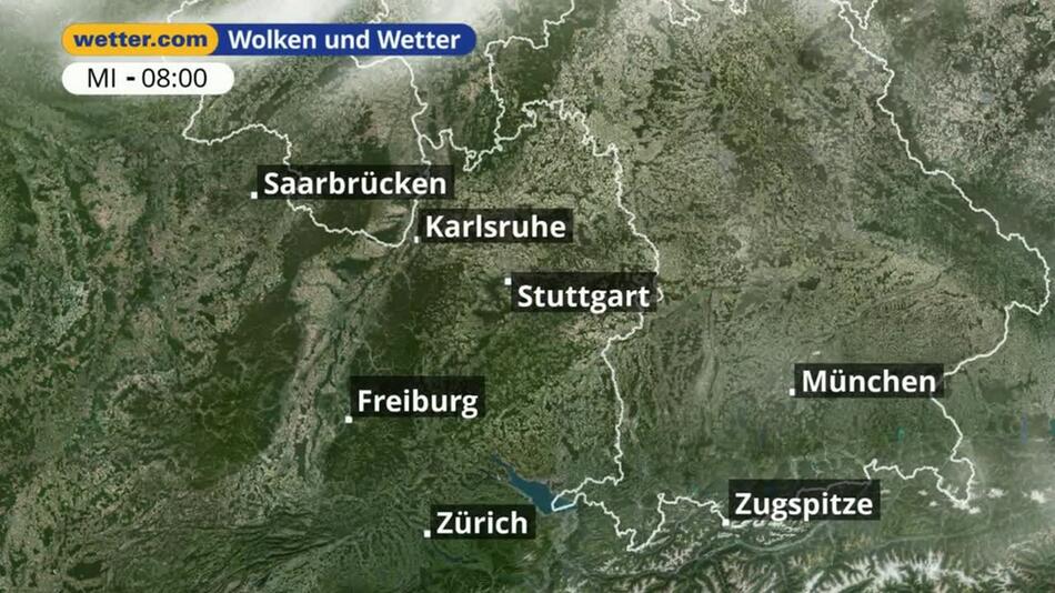 "Stuttgart / Württemberg: Dein Wetter für Deine Region!"