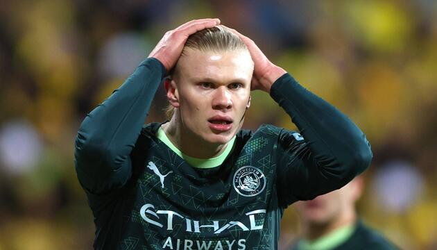 Erling Haalands Manchester City ging beim FK Bodö/Glimt mit 1:3 unter.