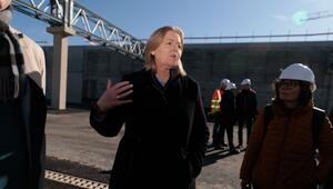 Bundesarbeitsministerin Bas besichtigt Elektrobus-Betriebshof