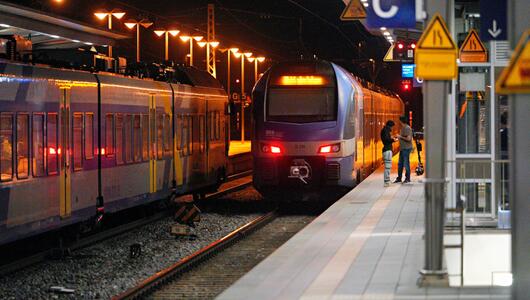 Funkstörung im Bahnverkehr
