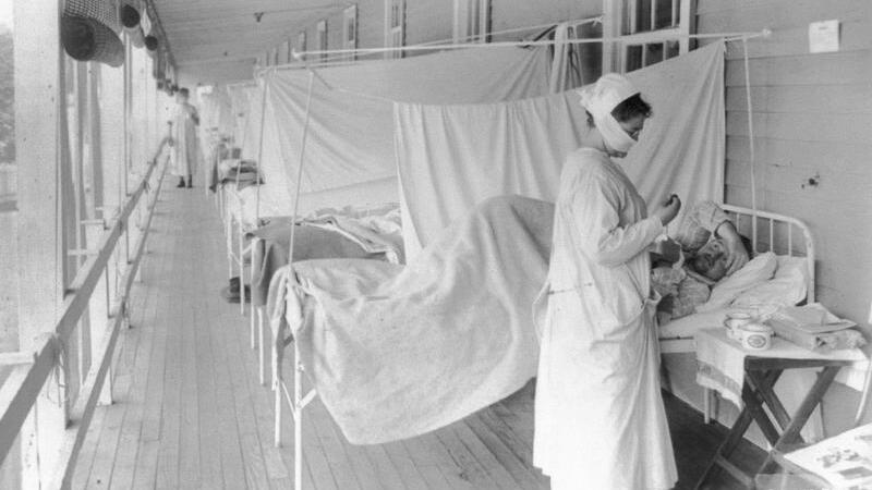 Walter Reed Hospital Washington 1918
