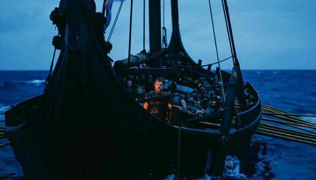 Szene aus Christopher Nolan Film "The Odyssey"