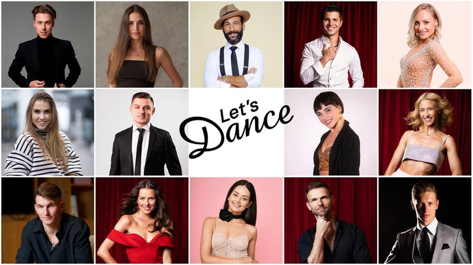 "Let's Dance 2024" mit den Tanzprofis (v.o.l.n.u.r.): Valentin Lusin, Ekaterina Leonova, Massimo ...