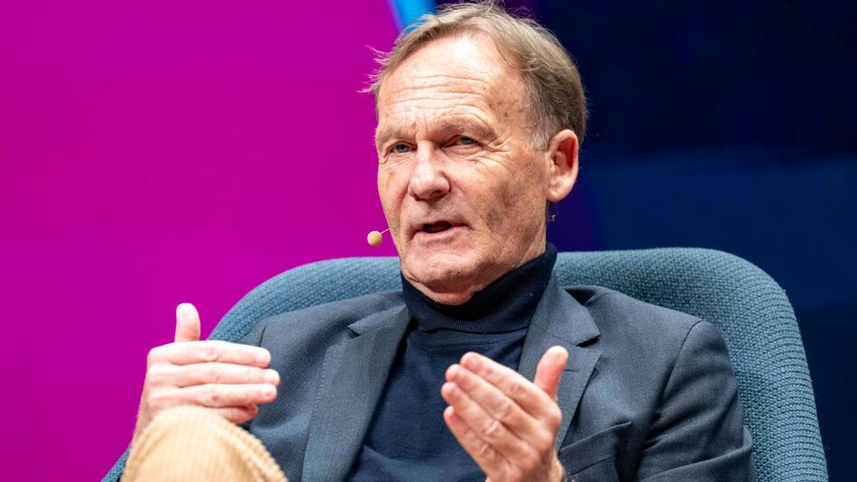 Hans-Joachim Watzke am Mittwoch bei der Spobis-Konferenz in Hamburg