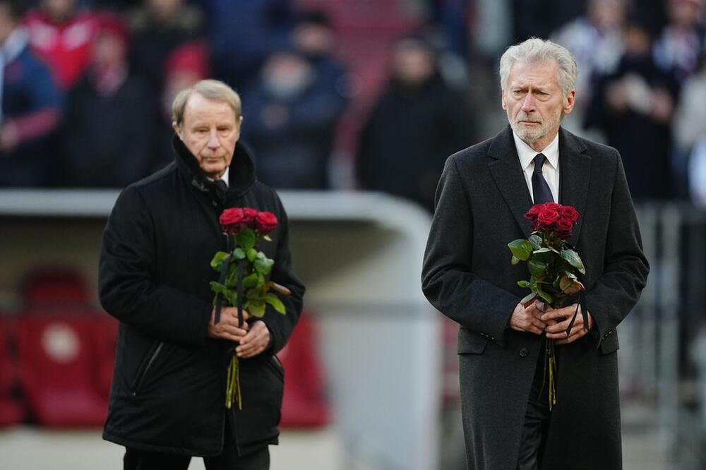 Berti Vogts (l) und Paul Breitner,