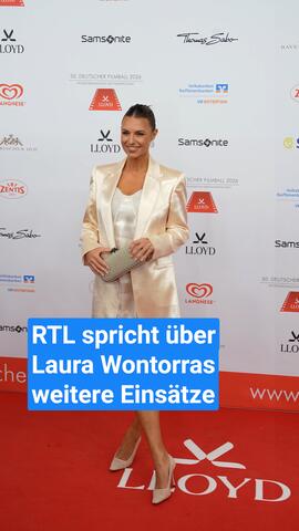 RTL spricht über Laura Wontorras weitere Einsätze