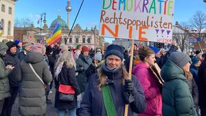 Demonstration gegen rechts