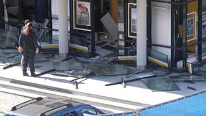 Heftige Explosion in Sachsen: Vorraum von Bank gesprengt