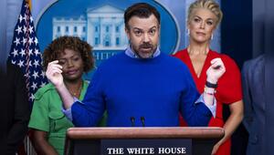 Jason Sudeikis spielt in der vierten "Ted Lasso"-Staffel mit und auch Hannah Waddingham (r.) ...