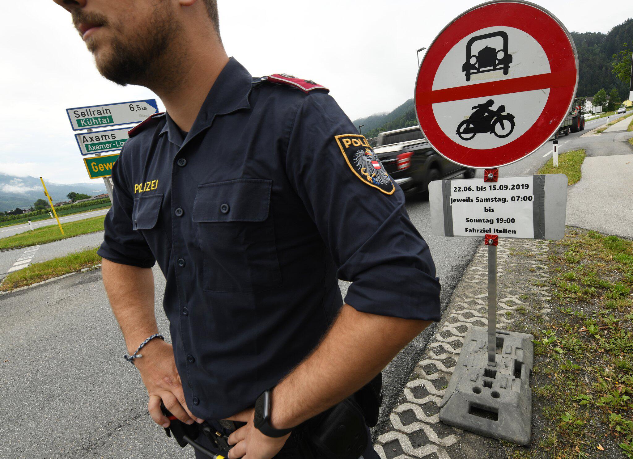 Bild zu Fahrverbote in Tirol