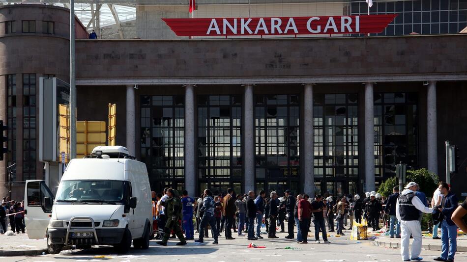 Bahnhof in der türkischen Hauptstadt Ankara