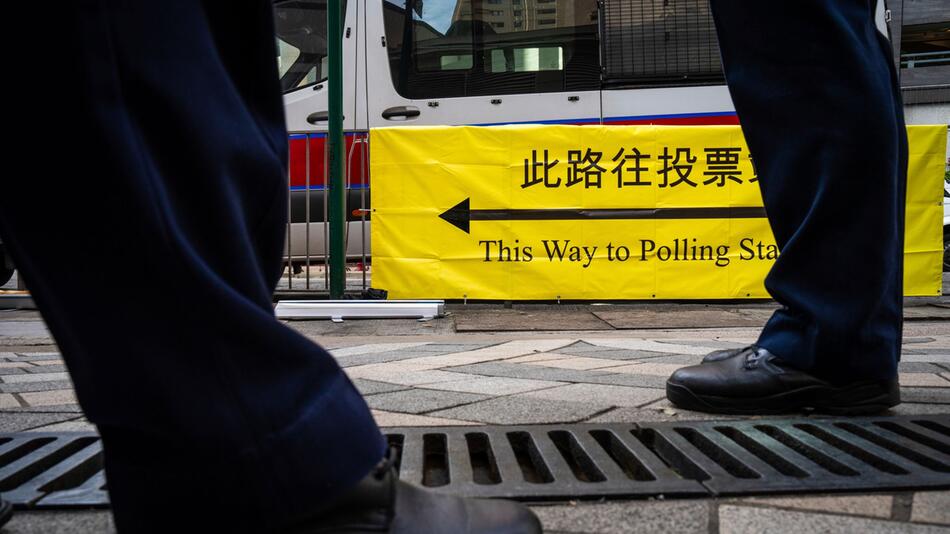 Bezirksratswahlen in Hongkong