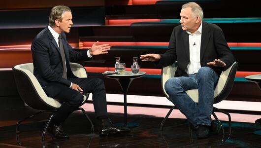 Markus Lanz und Jan van Aken