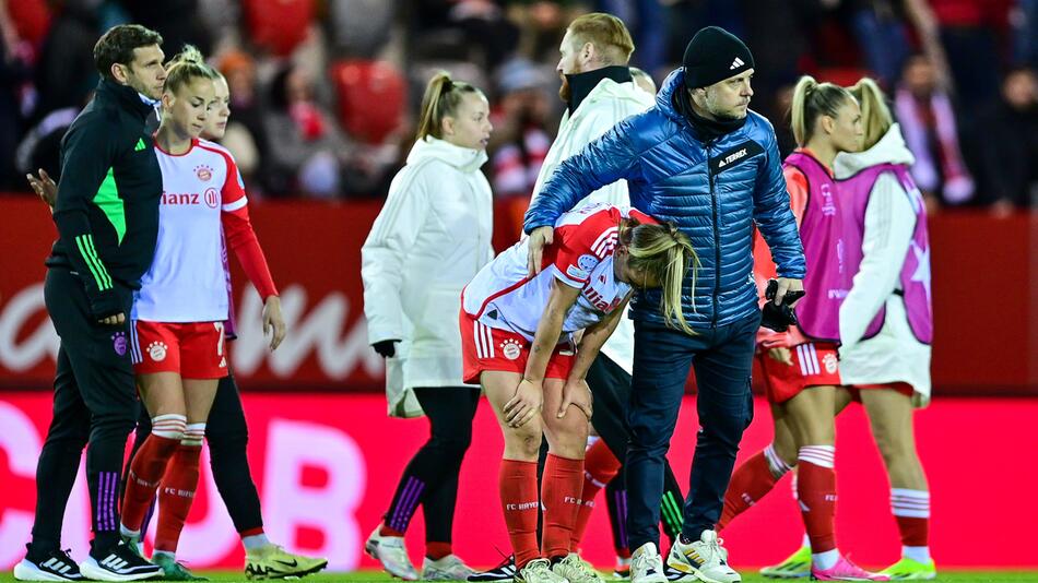 Spielerinnen des FC Bayern