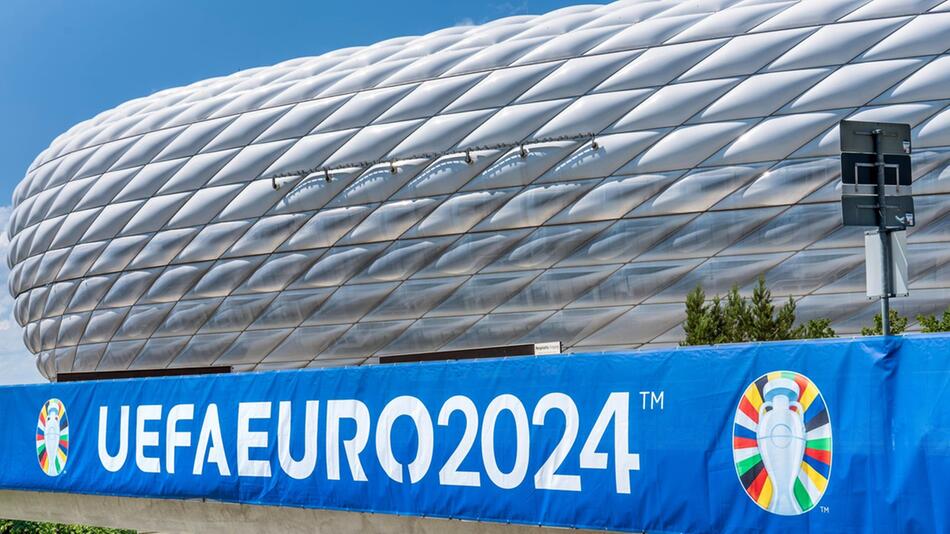 Bereit für die Eröffnungsfeier: die Munich Football Arena in München.