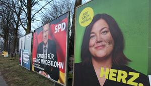 Wahlplakate zur Bundestagwahl