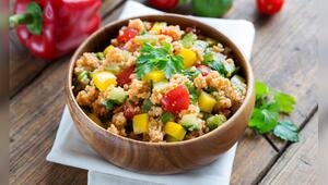Der Gemüse-Couscous macht auch optisch einiges her.