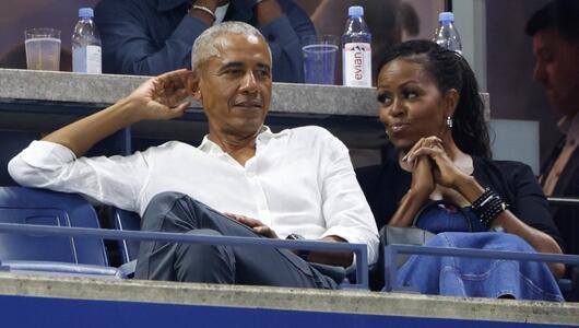 Von Trennung keine Spur: Barack und Michelle Obama führen weiterhin eine glückliche Ehe.