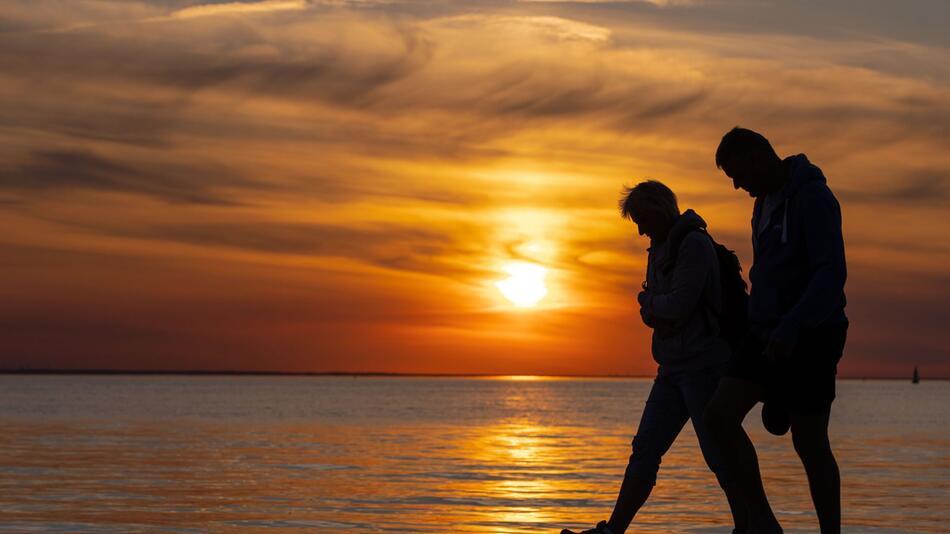 Abendstimmung an der Ostsee