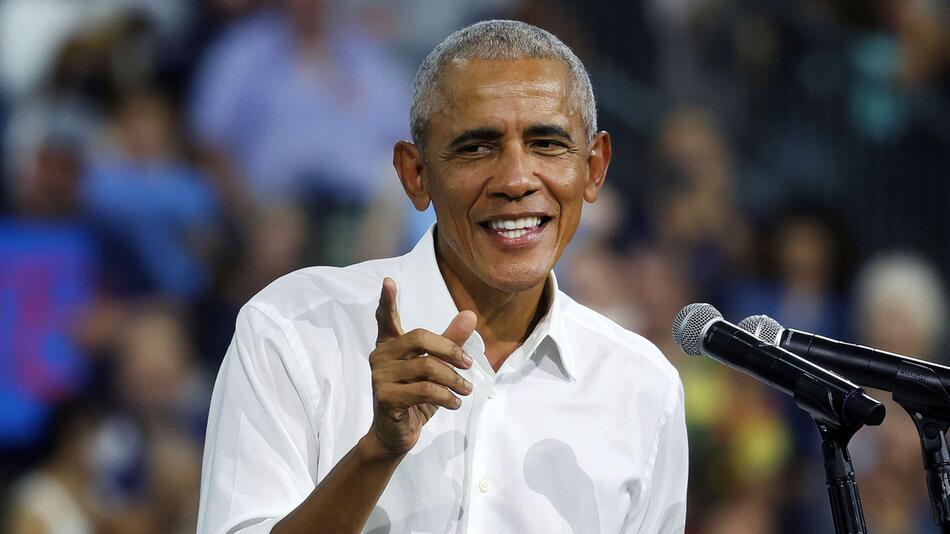 Barack Obama im Wahlkampf-Einsatz 2024