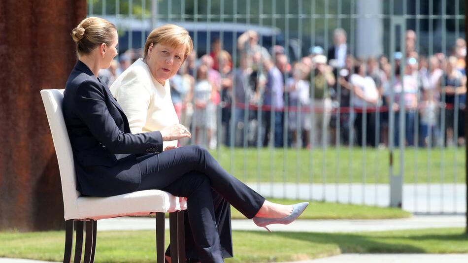 Kanzlerin Merkel trifft dänische Ministerpräsidentin