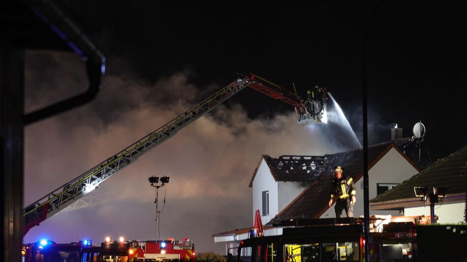 Brandstiftung nach Wohnhausbrand