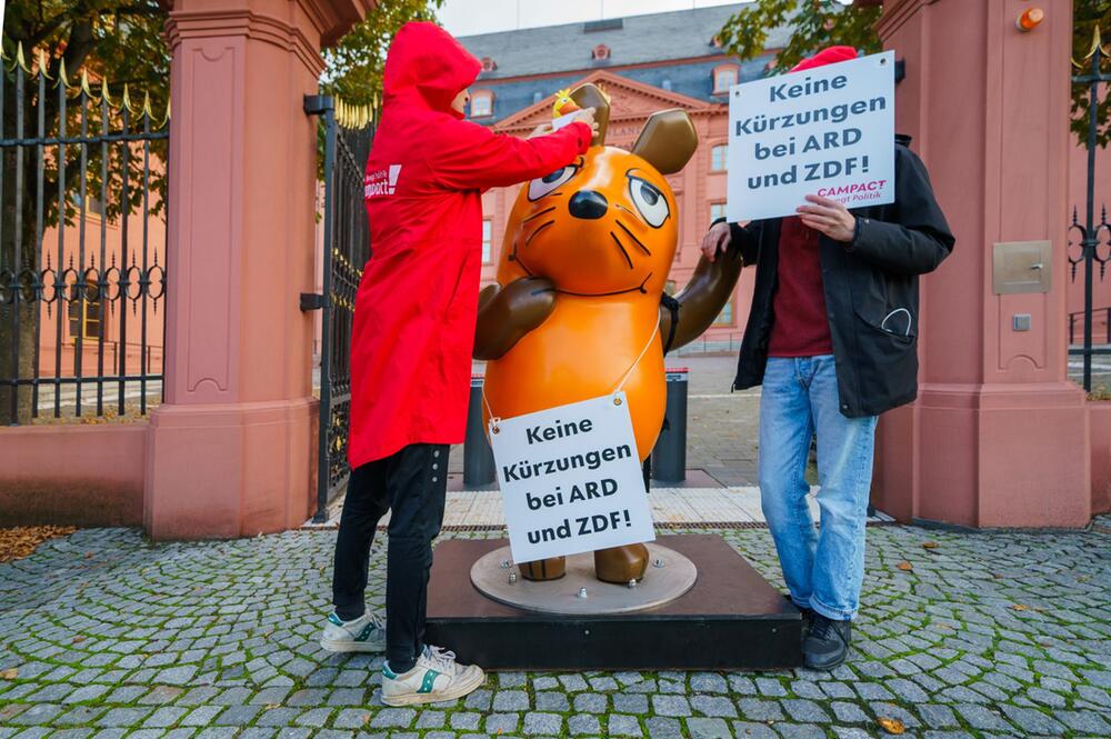 Figur der Maus befindet sich in Mainz