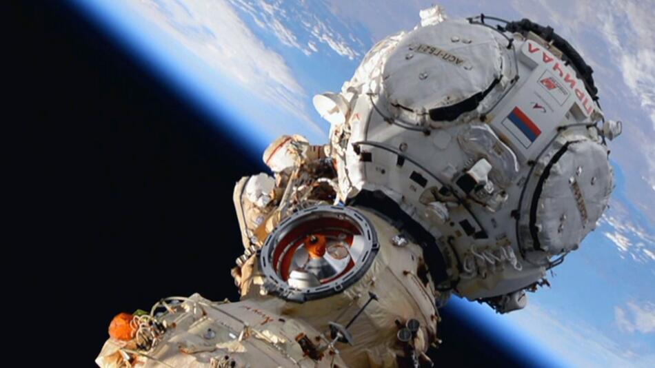 ISS, NASA, Weltraum, Expedition 66, Prichal, Modul, Anton Schkaplarow, Piotr Dubrow, 2022