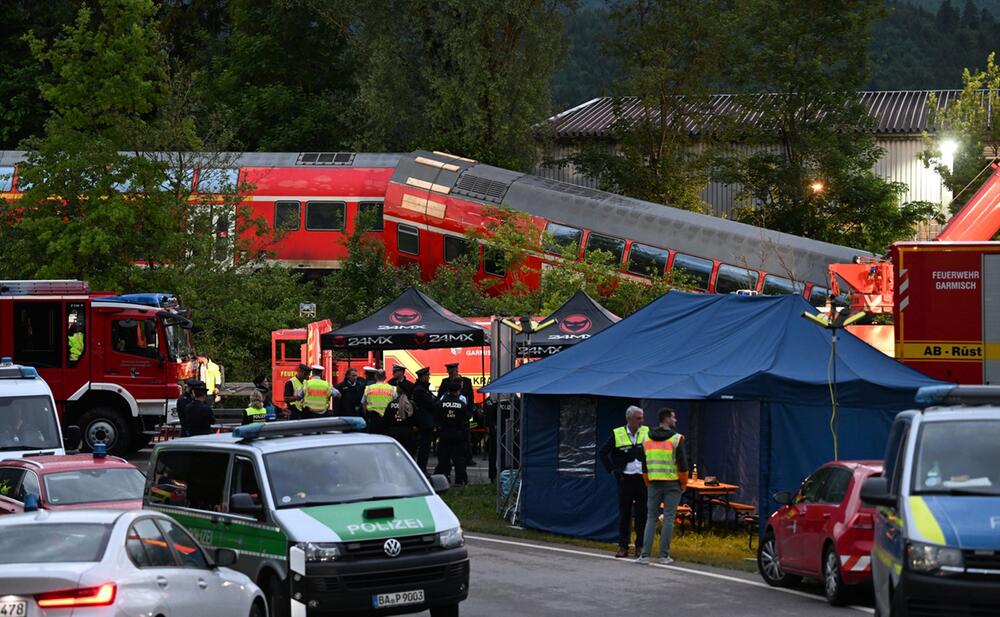 Zugunglück in Garmisch-Partenkirchen