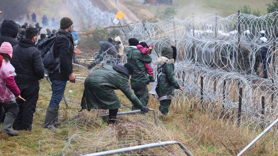 Migranten aus Belarus