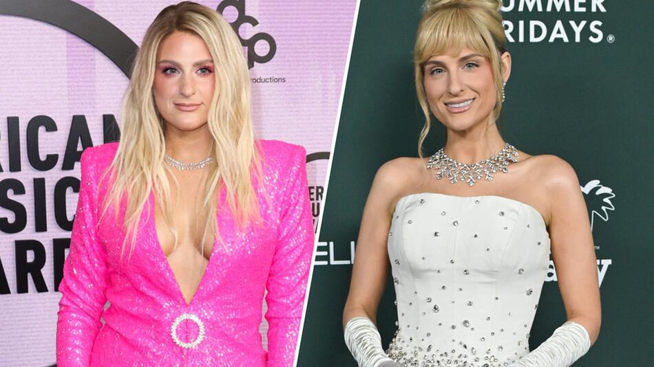 Zwischen diesen Bildern liegen drei Jahre: Meghan Trainor, verlassen im Jahr 2022, und am 8. August...