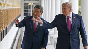 Donald Trump und der chinesische Präsident Xi Jinping