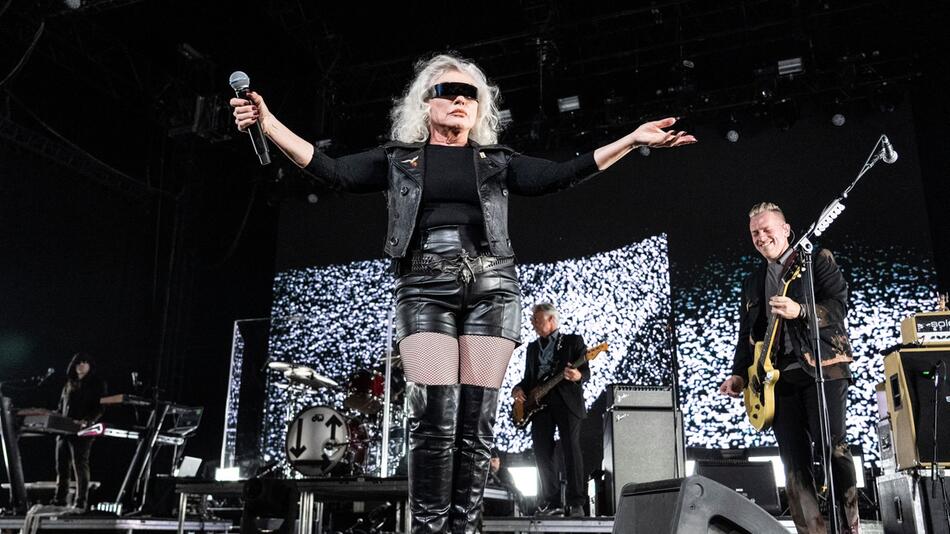 Blondie mit Frontfrau Debbie Harry