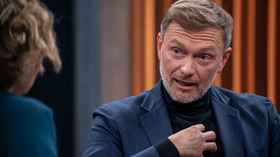 Caren Miosga und Christian Lindner