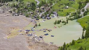Gletscherabbruch im Wallis