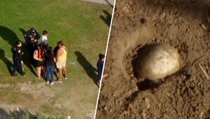 Ostereiersuche endet im Albtraum: Familie findet menschlichen Schädel