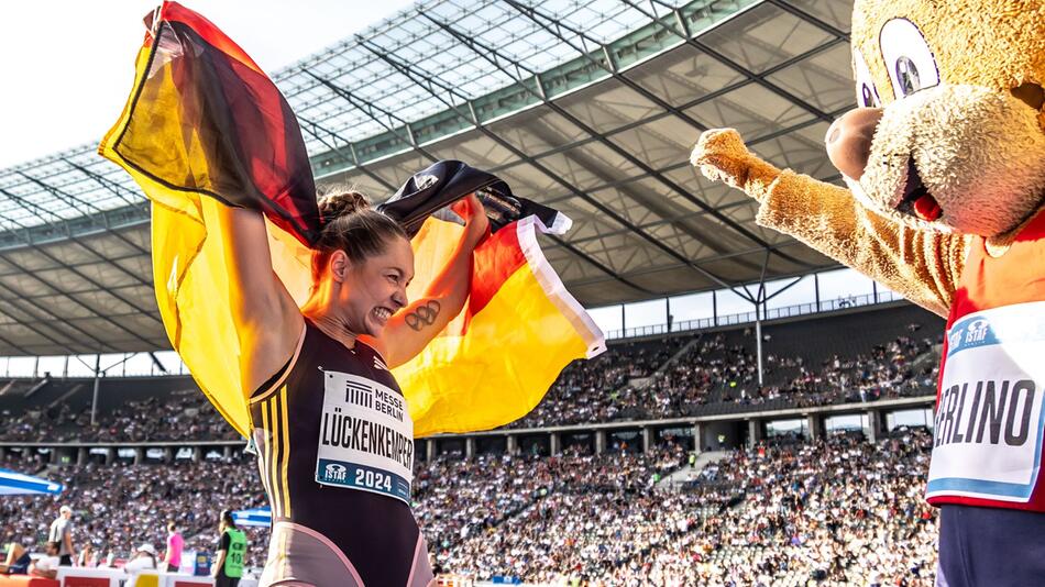 Gina Lückenkempter feiert in Berlin ihre persönliche Bestzeit über 100 Meter