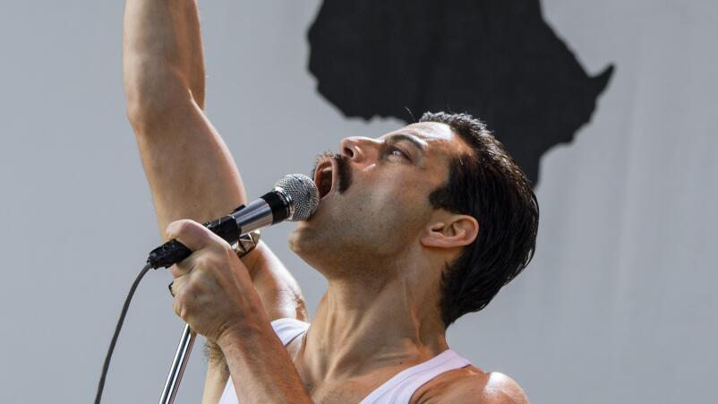 Rami Malek in "Bohemian Rhapsody"