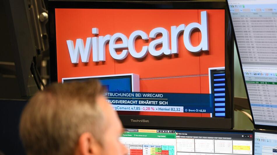 Börse Frankfurt - Wirecard-Aktien