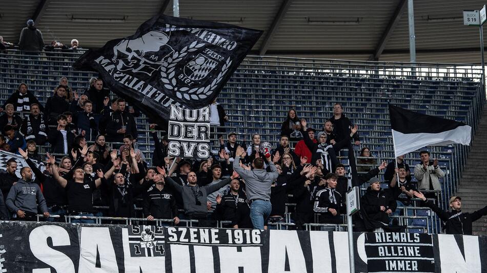 Fans des SV Sandhausen