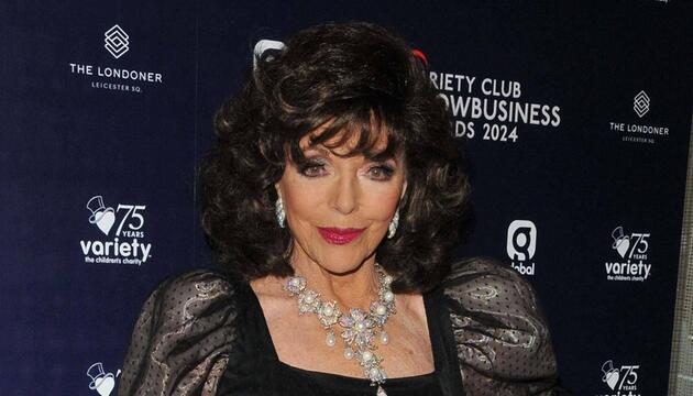 Joan Collins hat nicht nur in unzähligen Film- und Fernsehproduktionen mitgewirkt, sondern auch ...