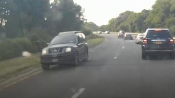 Geisterfahrer auf der Autobahn