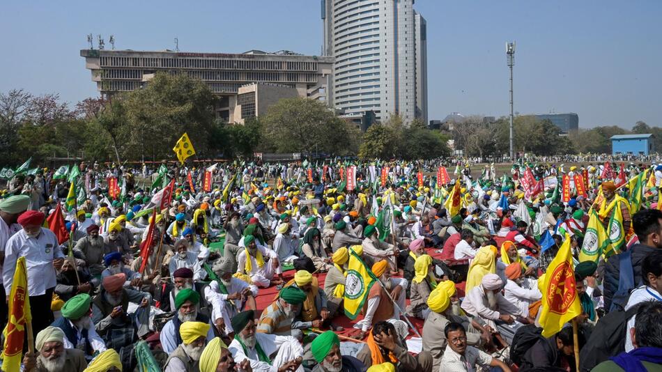 Bauernproteste in Indien