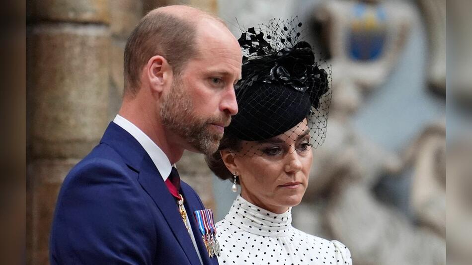 Prinz William und Prinzessin Kate bei einer Veranstaltung.