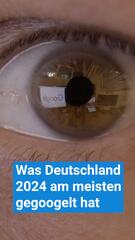 Was Deutschland 2024 am meisten gegoogelt hat