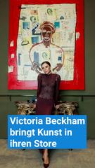 Victoria Beckham bringt Kunst in ihren Store