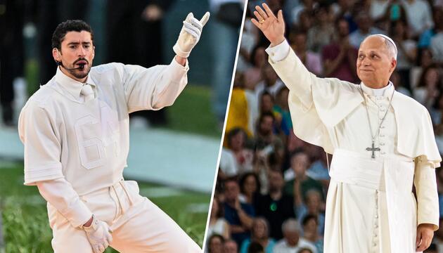 Bad Bunny, Papst Leo XIV. 