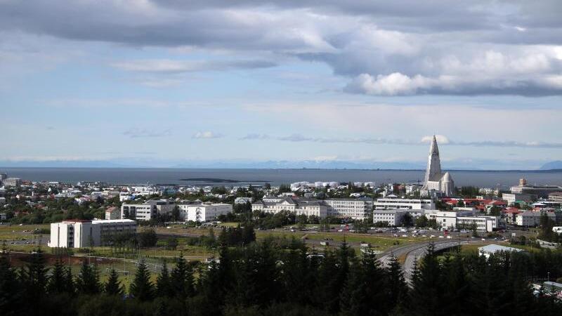 Blick auf Reykjavík