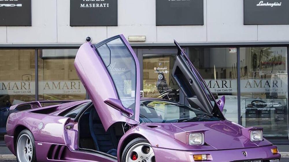 Sänger Jamiroquai verkauft seinen legendären Lamborghini Diablo 